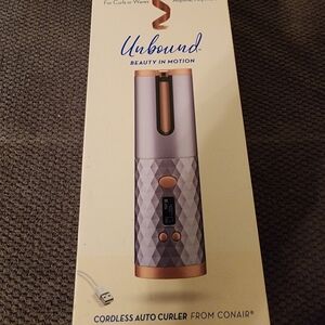 Conair Cordless Auto Curler - Purple and Gold